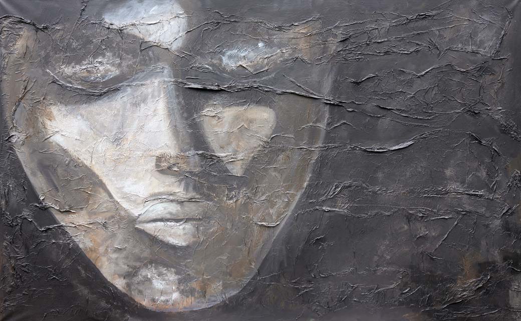 Schilderij Portret